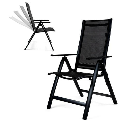 2un Cadeira Garden De Alumínio Para Lazer E Varanda Kit