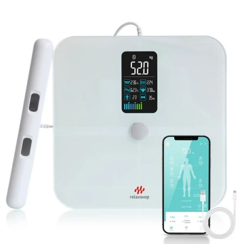 Balança Corporal Bioimpedância Digital Saúde Inteligente Bio Pro