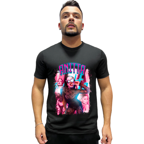 Camiseta Anitta Rainha do Pop Brasileiro Legends Personalizada
