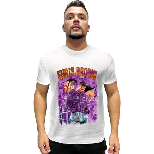 Camiseta Personalizada Chris Brown 
