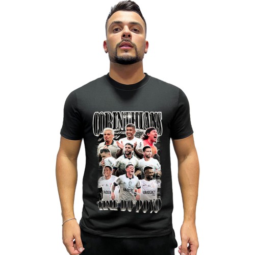 Camiseta Personalizada Estampa SC Corinthians