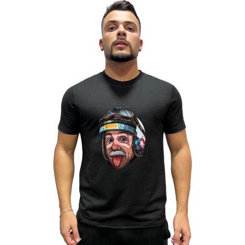 Camiseta Personalizada Albert Einsten Caricatura