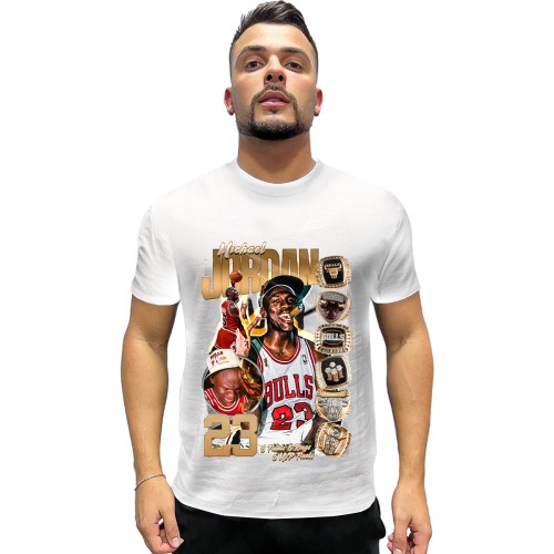 Camiseta Personalizada  Michael Jordan The Champion