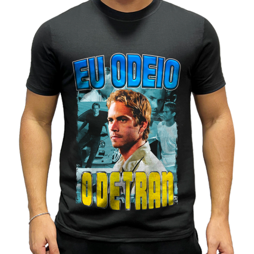 Camiseta Personalizada Meme Brian Velozes e Furiosos