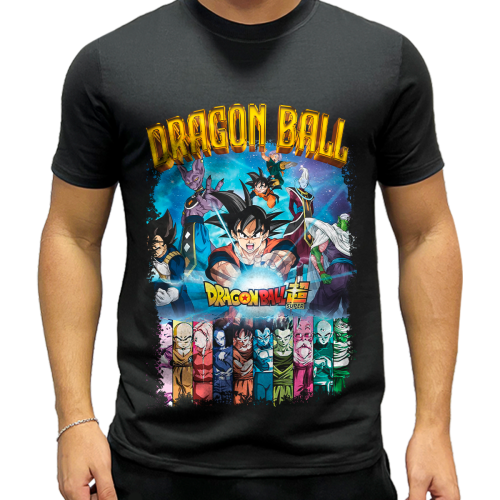 Camiseta  Dragon Ball Z Personalizada