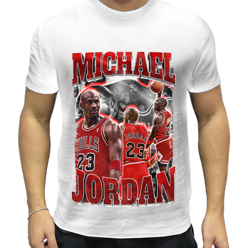 Camiseta Personalizada Michael Jordan Bulls