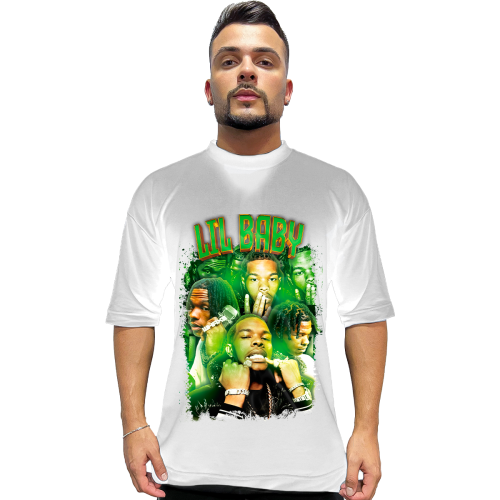 Camiseta Legends Lil Baby Oversized bco