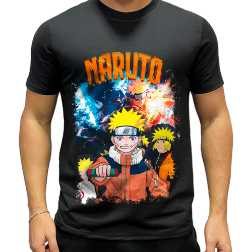 Camiseta Personalizada Do Seriado Naruto