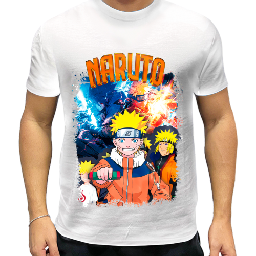 Camiseta Personalizada Do Seriado Naruto