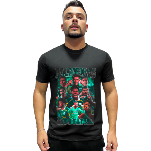 Camiseta Personalizada Palmeiras Bi Campeão  SuperCopa