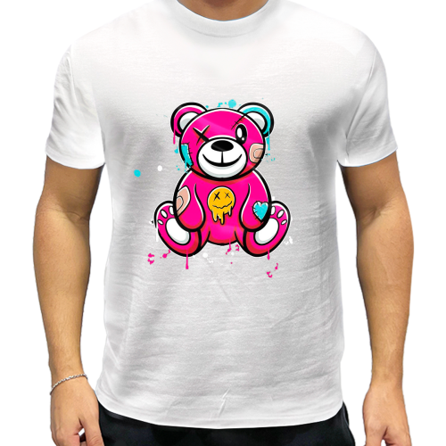 Camiseta Personalizada Pink Bear