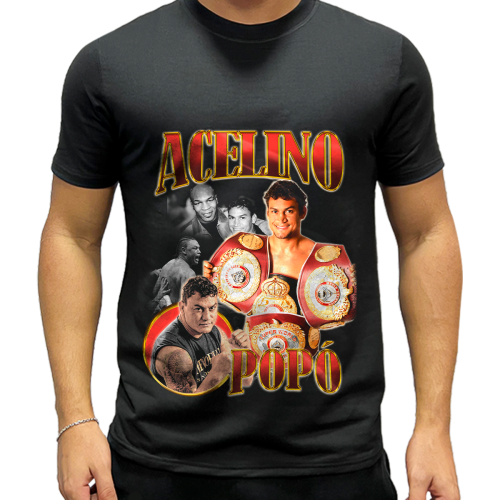 Camiseta Acelino Popó Box Legends