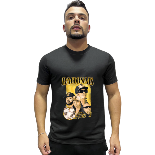 Camiseta Personalizada Racionais MC´S Grupo de Rap Nacional