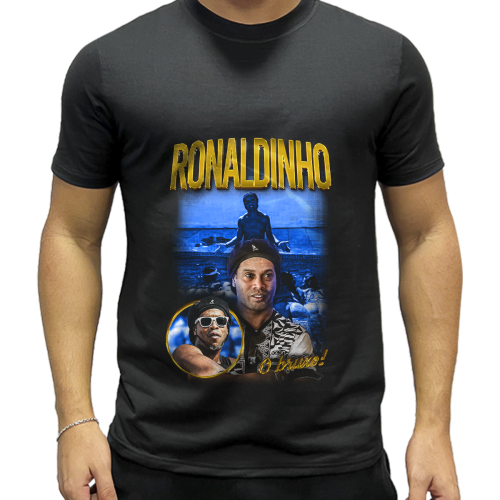 Camiseta Personalizada Ronaldinho Gaúcho o Bruxo